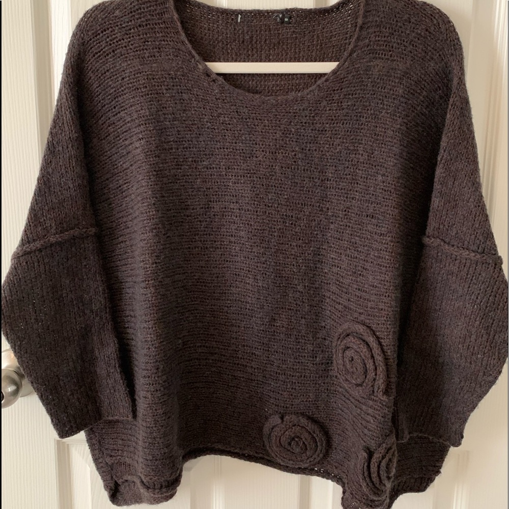 Hand knit sweater
